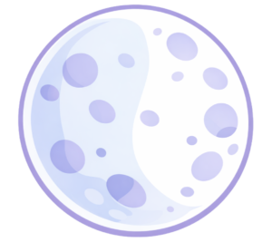 luna sin fondo